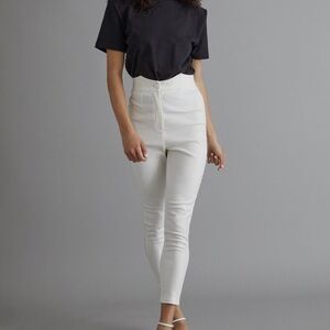 Tally Pant in White Retrofete new with tags size medium